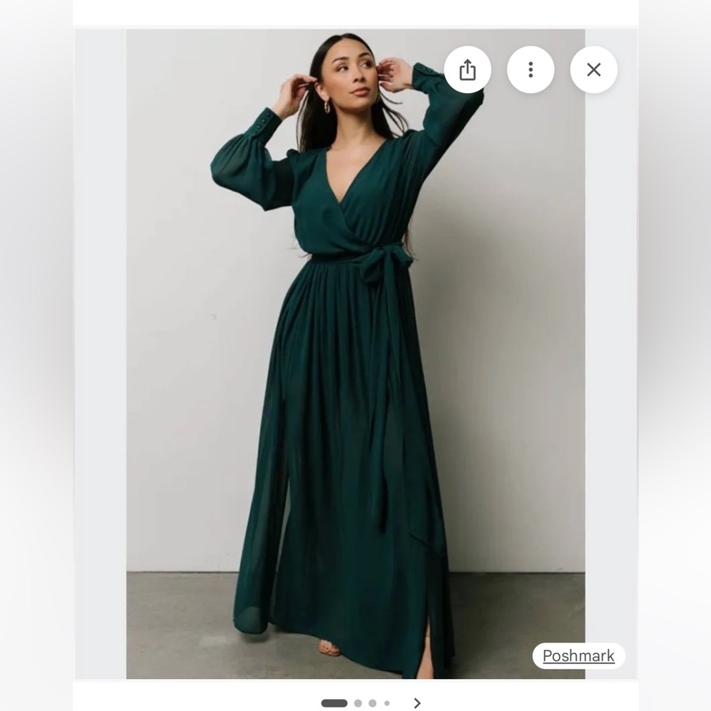 Baltic Born Green Maxi Dress